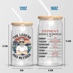 Life's Real Journey Begins At Retirement - Personalized Custom Glass Cup, Iced Coffee Cup - Appreciation, Retirement Gift For Coworkers, Work Friends, Colleagues 10 Life's Real Journey Begins At Retirement - Personalized Custom Glass Cup, Iced Coffee Cup - Appreciation, Retirement Gift For Coworkers, Work Friends, Colleagues -Pawfect House Store 665d7d4e97e27