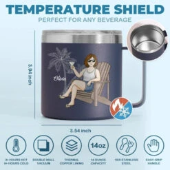 Retire From Work, But Not From Life - Personalized Custom 14oz Stainless Steel Tumbler With Handle - Appreciation, Retirement Gift For Coworkers, Work Friends, Colleagues 11 Retire From Work, But Not From Life - Personalized Custom 14oz Stainless Steel Tumbler With Handle - Appreciation, Retirement Gift For Coworkers, Work Friends, Colleagues -Pawfect House Store 665d7f12c5d4a