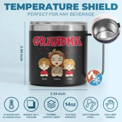 The Real Magic Wand Is The Child’s Own Mind - Family Personalized Custom 14oz Stainless Steel Tumbler With Handle - Gift For Mom, Grandma 11 The Real Magic Wand Is The Child’s Own Mind - Family Personalized Custom 14oz Stainless Steel Tumbler With Handle - Gift For Mom, Grandma -Pawfect House Store 665eeb1cd5d7d