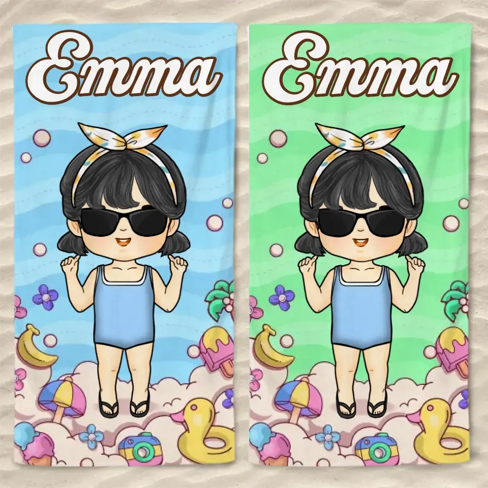 Find Your Wild During Summer Vacation - Family Personalized Custom Beach Towel - Summer Vacation Gift For Family Members 5 Find Your Wild During Summer Vacation - Family Personalized Custom Beach Towel - Summer Vacation Gift For Family Members - Image 5