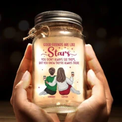 There Are Friends That Become Family - Bestie Personalized Custom Mason Jar Light - Gift For Best Friends, BFF, Sisters, Coworkers 11 There Are Friends That Become Family - Bestie Personalized Custom Mason Jar Light - Gift For Best Friends, BFF, Sisters, Coworkers -Pawfect House Store 66691dbe587da