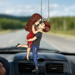 Love Is Love - Couple Personalized Custom Car Ornament - Acrylic Custom Shaped - Gift For Husband Wife, Anniversary, LGBTQ+ 5 Love Is Love - Couple Personalized Custom Car Ornament - Acrylic Custom Shaped - Gift For Husband Wife, Anniversary, LGBTQ+ -Pawfect House Store 66692853e8ca7