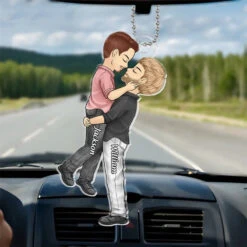 Love Is Love - Couple Personalized Custom Car Ornament - Acrylic Custom Shaped - Gift For Husband Wife, Anniversary, LGBTQ+ 6 Love Is Love - Couple Personalized Custom Car Ornament - Acrylic Custom Shaped - Gift For Husband Wife, Anniversary, LGBTQ+ -Pawfect House Store 666928b08a580