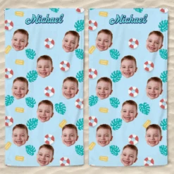 Custom Photo Let's Have An Unforgettable Summer - Family Personalized Custom Beach Towel - Summer Vacation Gift For Family Members 13 Custom Photo Let's Have An Unforgettable Summer - Family Personalized Custom Beach Towel - Summer Vacation Gift For Family Members -Pawfect House Store 6669436121c78