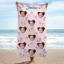 Custom Photo Let's Have An Unforgettable Summer - Family Personalized Custom Beach Towel - Summer Vacation Gift For Family Members 11 Custom Photo Let's Have An Unforgettable Summer - Family Personalized Custom Beach Towel - Summer Vacation Gift For Family Members -Pawfect House Store 6669454906b86