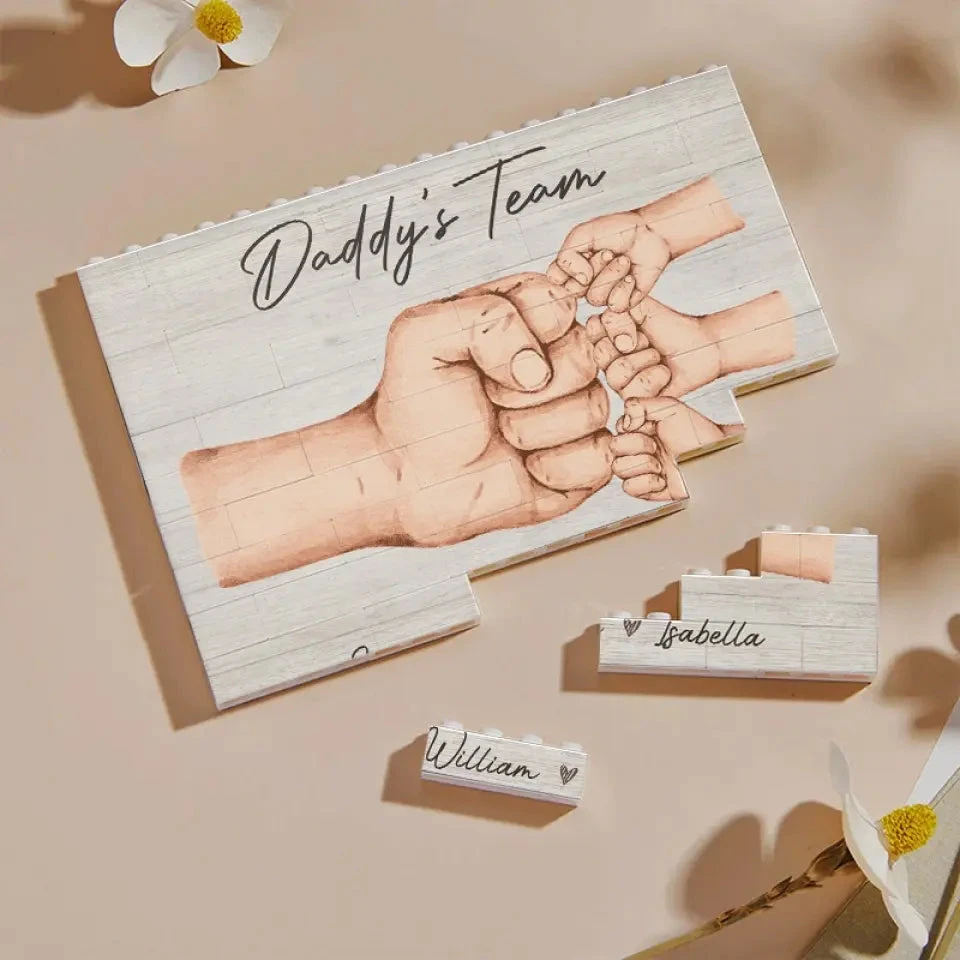 You're Doing Great Today - Family Personalized Custom Horizontal Rectangle Shaped Building Brick Blocks - Gift For Family Members 3 You're Doing Great Today - Family Personalized Custom Horizontal Rectangle Shaped Building Brick Blocks - Gift For Family Members - Image 3