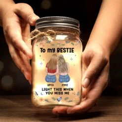 You Bring Out The Best In Me - Bestie Personalized Custom Mason Jar Light - Gift For Best Friends, BFF, Sisters -Pawfect House Store 66698039e56f1