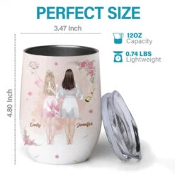 Soulmates For Life - Bestie Personalized Custom Wine Tumbler - Wedding Gift, Bridesmaid Gift For Best Friends, BFF, Sisters 8 Soulmates For Life - Bestie Personalized Custom Wine Tumbler - Wedding Gift, Bridesmaid Gift For Best Friends, BFF, Sisters -Pawfect House Store 666a5b8bd2313