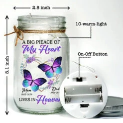 Your Memory Lives On - Memorial Personalized Custom Mason Jar Light - Sympathy Gift For Family Members 10 Your Memory Lives On - Memorial Personalized Custom Mason Jar Light - Sympathy Gift For Family Members -Pawfect House Store 666a5f3fc323c