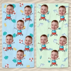 Custom Photo Pack Your Bags With Snacks And Smiles- Family Personalized Custom Beach Towel - Summer Vacation Gift For Family Members 12 Custom Photo Pack Your Bags With Snacks And Smiles- Family Personalized Custom Beach Towel - Summer Vacation Gift For Family Members -Pawfect House Store 666a63a5b321d