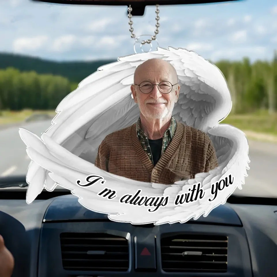 Custom Photo Your Memory Is Our Keepsake - Memorial Personalized Custom Car Ornament - Acrylic Custom Shaped - Sympathy Gift For Family Members 1 Custom Photo Your Memory Is Our Keepsake - Memorial Personalized Custom Car Ornament - Acrylic Custom Shaped - Sympathy Gift For Family Members