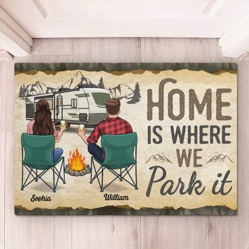 Drive Slow Drunk Campers Matter - Camping Personalized Custom Home Decor Decorative Mat - House Warming Gift For Husband Wife, Camping Lovers 5 Drive Slow Drunk Campers Matter - Camping Personalized Custom Home Decor Decorative Mat - House Warming Gift For Husband Wife, Camping Lovers - Image 5