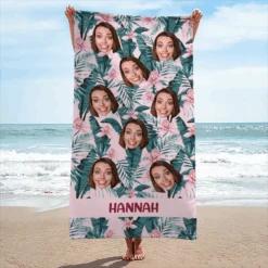 Custom Photo In Summer, The Song Sings Itself - Family Personalized Custom Beach Towel - Summer Vacation Gift, Birthday Pool Party Gift For Family Members, Pet Owners, Pet Lovers 10 Custom Photo In Summer, The Song Sings Itself - Family Personalized Custom Beach Towel - Summer Vacation Gift, Birthday Pool Party Gift For Family Members, Pet Owners, Pet Lovers -Pawfect House Store 666e5baf02207
