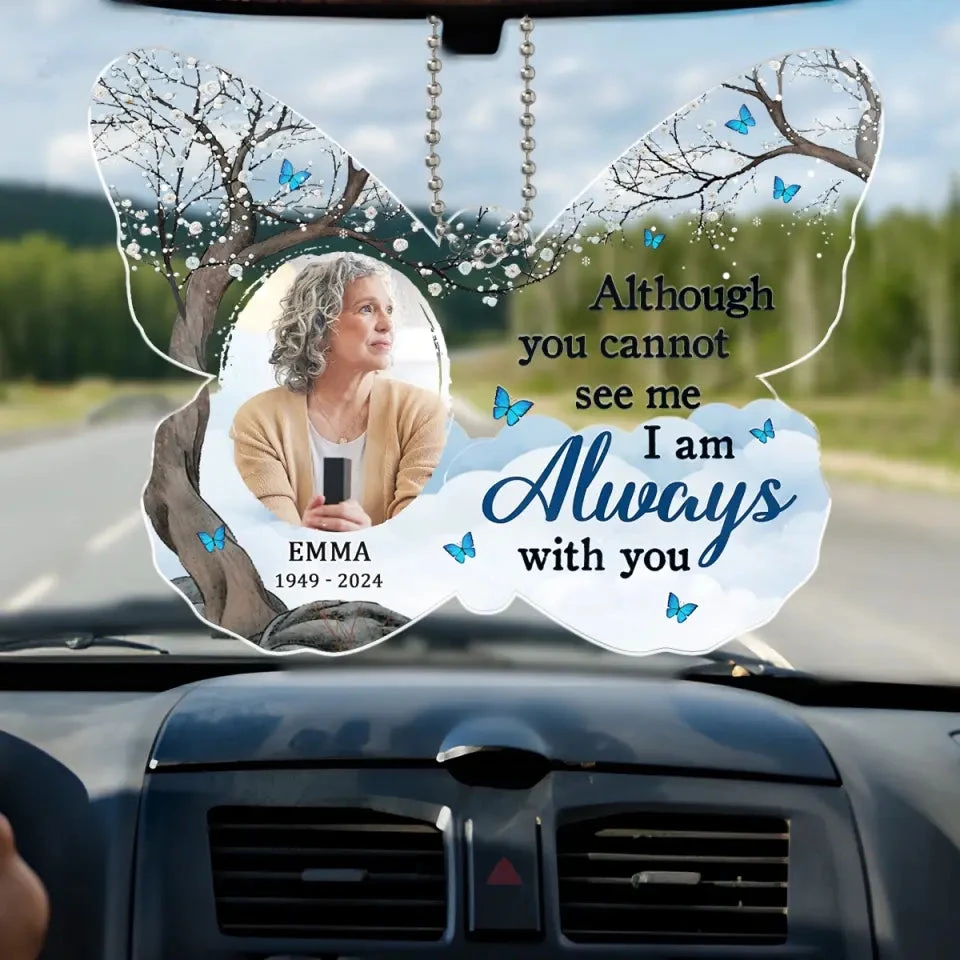 Custom Photo By Your Side Everyday - Memorial Personalized Custom Car Ornament - Acrylic Custom Shaped - Sympathy Gift For Family Members 4 Custom Photo By Your Side Everyday - Memorial Personalized Custom Car Ornament - Acrylic Custom Shaped - Sympathy Gift For Family Members - Image 4