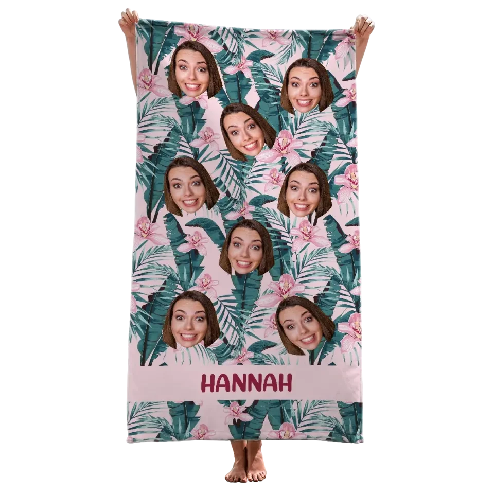 Custom Photo In Summer, The Song Sings Itself - Family Personalized Custom Beach Towel - Summer Vacation Gift, Birthday Pool Party Gift For Family Members, Pet Owners, Pet Lovers 8 Custom Photo In Summer, The Song Sings Itself - Family Personalized Custom Beach Towel - Summer Vacation Gift, Birthday Pool Party Gift For Family Members, Pet Owners, Pet Lovers - Image 8