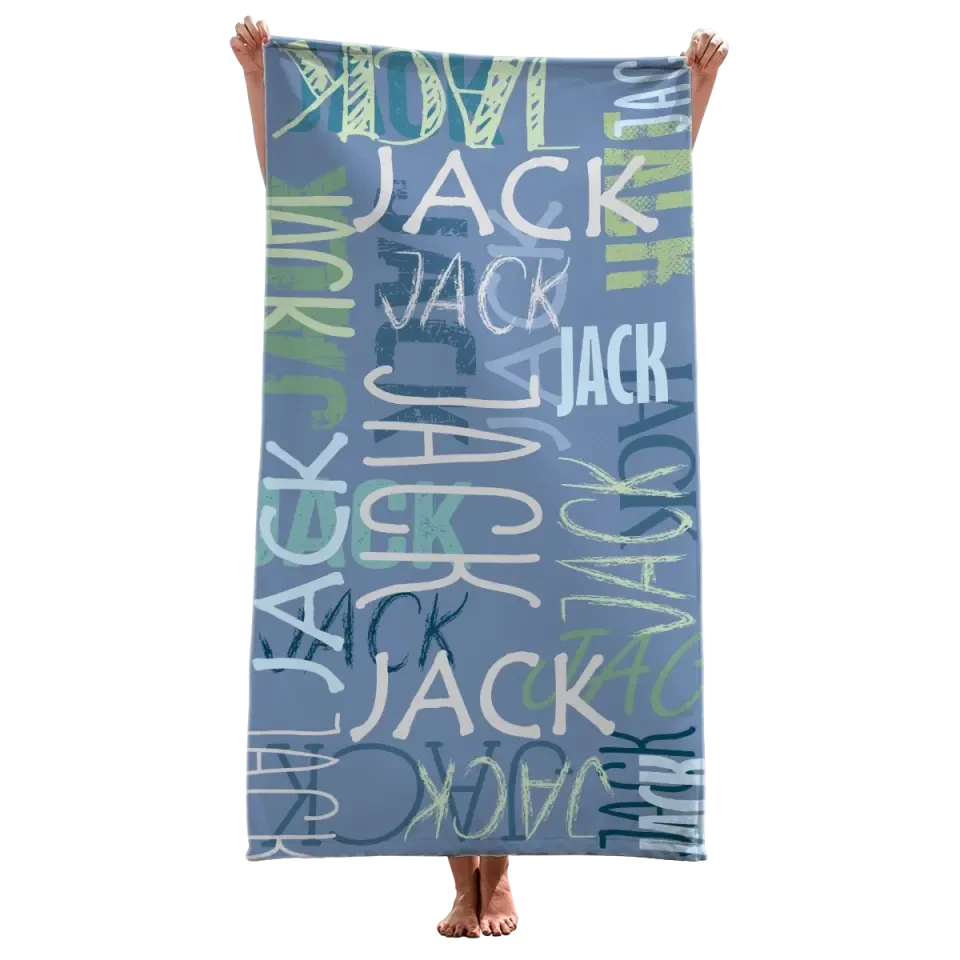 Summer Vibes - Family Personalized Custom Beach Towel - Summer Vacation Gift, Birthday Pool Party Gift For Family Members 8 Summer Vibes - Family Personalized Custom Beach Towel - Summer Vacation Gift, Birthday Pool Party Gift For Family Members - Image 8