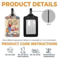 To Travel Is To Live - Travel Personalized Custom Luggage Tag - Holiday Vacation Gift, Gift For Adventure Travel Lovers 8 To Travel Is To Live - Travel Personalized Custom Luggage Tag - Holiday Vacation Gift, Gift For Adventure Travel Lovers -Pawfect House Store 6671436bde103