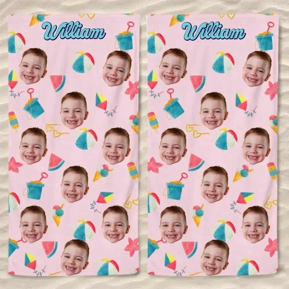 Custom Photo This Summer Is Special And Unforgettable - Family Personalized Custom Beach Towel - Summer Vacation Gift For Family Members 5 Custom Photo This Summer Is Special And Unforgettable - Family Personalized Custom Beach Towel - Summer Vacation Gift For Family Members - Image 5