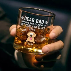 Thanks For Picking Up My Poop - Dog Personalized Custom Whiskey Glass - Gift For Pet Owners, Pet Lovers 7 Thanks For Picking Up My Poop - Dog Personalized Custom Whiskey Glass - Gift For Pet Owners, Pet Lovers -Pawfect House Store 66728c5b0eb08