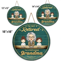 I'm A Professional Grandma - Family Personalized Custom Shaped Home Decor Wood Sign - House Warming Gift For Grandma 9 I'm A Professional Grandma - Family Personalized Custom Shaped Home Decor Wood Sign - House Warming Gift For Grandma -Pawfect House Store 6672b50990c0e
