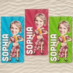 Custom Photo Saltwater Cures All Wounds - Family Personalized Custom Beach Towel - Summer Vacation Gift, Birthday Pool Party Gift For Family Members 13 Custom Photo Saltwater Cures All Wounds - Family Personalized Custom Beach Towel - Summer Vacation Gift, Birthday Pool Party Gift For Family Members -Pawfect House Store 6673c52522ed8