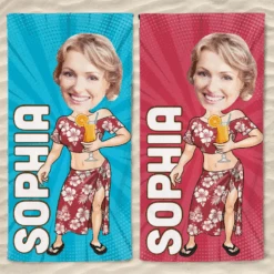 Custom Photo Saltwater Cures All Wounds - Family Personalized Custom Beach Towel - Summer Vacation Gift, Birthday Pool Party Gift For Family Members 12 Custom Photo Saltwater Cures All Wounds - Family Personalized Custom Beach Towel - Summer Vacation Gift, Birthday Pool Party Gift For Family Members -Pawfect House Store 6673c5289bdd6