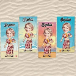 Custom Photo Wild, Barefoot, And Free - Family Personalized Custom Beach Towel - Summer Vacation Gift, Birthday Pool Party Gift For Husband Wife, Family Members 14 Custom Photo Wild, Barefoot, And Free - Family Personalized Custom Beach Towel - Summer Vacation Gift, Birthday Pool Party Gift For Husband Wife, Family Members -Pawfect House Store 6673e0a5d22b6