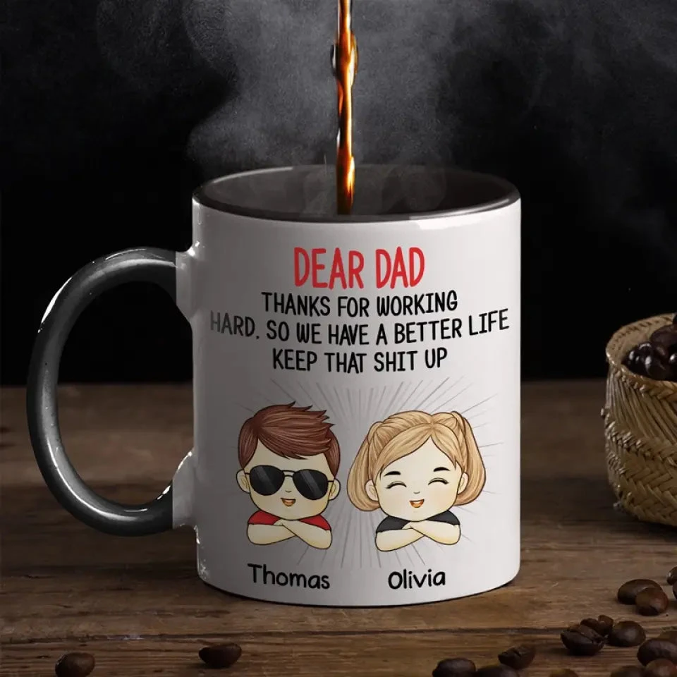 I’m Truly Blessed To Have Such Wonderful Parents - Family Personalized Custom Accent Mug - Gift For Family Members 3 I’m Truly Blessed To Have Such Wonderful Parents - Family Personalized Custom Accent Mug - Gift For Family Members - Image 3