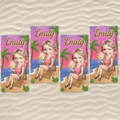 Custom Photo Summer Vibes - Family Personalized Custom Beach Towel - Summer Vacation Gift, Birthday Pool Party Gift For Family Members 14 Custom Photo Summer Vibes - Family Personalized Custom Beach Towel - Summer Vacation Gift, Birthday Pool Party Gift For Family Members -Pawfect House Store 667403699206b