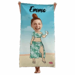 Custom Photo Call Me On My Shellphone - Family Personalized Custom Beach Towel - Summer Vacation Gift, Birthday Pool Party Gift For Husband Wife, Family Members 15 Custom Photo Call Me On My Shellphone - Family Personalized Custom Beach Towel - Summer Vacation Gift, Birthday Pool Party Gift For Husband Wife, Family Members -Pawfect House Store 667404948cd3a