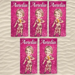 Custom Photo Running Towards The Beach And The Sun - Family Personalized Custom Beach Towel - Summer Vacation Gift, Birthday Pool Party Gift For Family Members 16 Custom Photo Running Towards The Beach And The Sun - Family Personalized Custom Beach Towel - Summer Vacation Gift, Birthday Pool Party Gift For Family Members -Pawfect House Store 6675388f31082