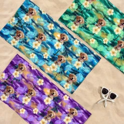Custom Photo Vacation Mode On - Dog & Cat Personalized Custom Beach Towel - Summer Vacation Gift, Birthday Pool Party Gift For Pet Owners, Pet Lovers 7 Custom Photo Vacation Mode On - Dog & Cat Personalized Custom Beach Towel - Summer Vacation Gift, Birthday Pool Party Gift For Pet Owners, Pet Lovers -Pawfect House Store 66792ba54ff7d