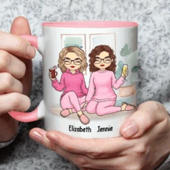 Let's Have Coffee Together - Bestie Personalized Custom Accent Mug - Gift For Best Friends, BFF, Sisters -Pawfect House Store 66792c0d2dab8
