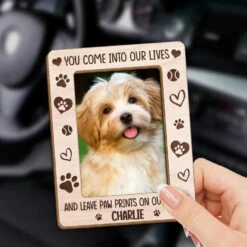 Custom Photo Your Paw Prints Will Always Be In My Heart - Memorial Personalized Custom Car Visor Clip - Sympathy Gift For Pet Owners, Pet Lovers 6 Custom Photo Your Paw Prints Will Always Be In My Heart - Memorial Personalized Custom Car Visor Clip - Sympathy Gift For Pet Owners, Pet Lovers -Pawfect House Store 667a37d9219a4