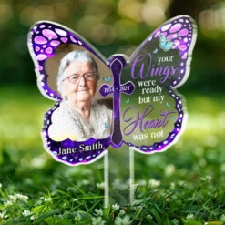 Custom Photo Your Memory Is A Treasure - Memorial Personalized Custom Stain Glass Style Acrylic Garden Stake - Sympathy Gift For Family Members 8 Custom Photo Your Memory Is A Treasure - Memorial Personalized Custom Stain Glass Style Acrylic Garden Stake - Sympathy Gift For Family Members -Pawfect House Store 667a4c6ed2d13