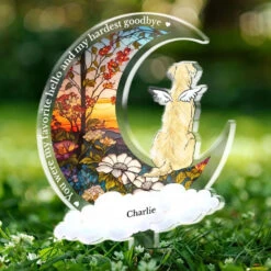 A Piece Of Our Heart Lives In Heaven - Memorial Personalized Custom Stain Glass Style Acrylic Garden Stake - Sympathy Gift For Pet Owners, Pet Lovers 8 A Piece Of Our Heart Lives In Heaven - Memorial Personalized Custom Stain Glass Style Acrylic Garden Stake - Sympathy Gift For Pet Owners, Pet Lovers -Pawfect House Store 667b846000979