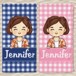 Summer Is The Time For Family - Family Personalized Custom Beach Towel - Summer Vacation Gift, Birthday Pool Party Gift For Family Members -Pawfect House Store 667b97aed7901