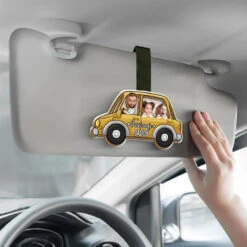 Custom Photo Drive Safe - Family Personalized Custom Car Visor Clip - Gift For Family Members 7 Custom Photo Drive Safe - Family Personalized Custom Car Visor Clip - Gift For Family Members -Pawfect House Store 667bbf1b633b2