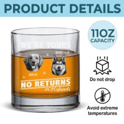 Custom Photo Stay Home, Feed Me, And Drink Whiskey - Dog & Cat Personalized Custom Whiskey Glass - Gift For Pet Owners, Pet Lovers -Pawfect House Store 667bc04e16a44