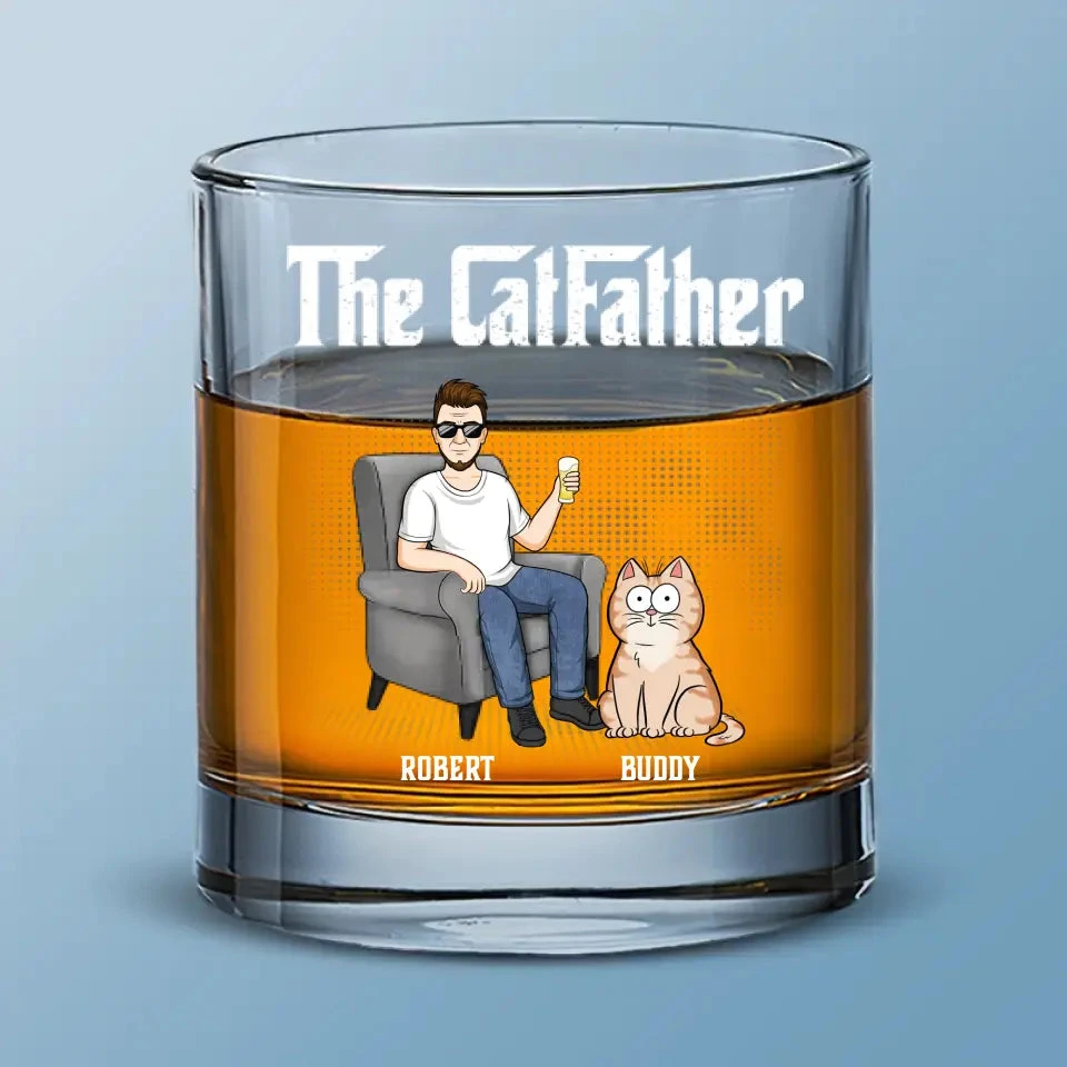 Sleep Late, Have Fun, Get Wild & Drink Whiskey - Cat Personalized Custom Whiskey Glass - Gift For Pet Owners, Pet Lovers 2 Sleep Late, Have Fun, Get Wild & Drink Whiskey - Cat Personalized Custom Whiskey Glass - Gift For Pet Owners, Pet Lovers - Image 2