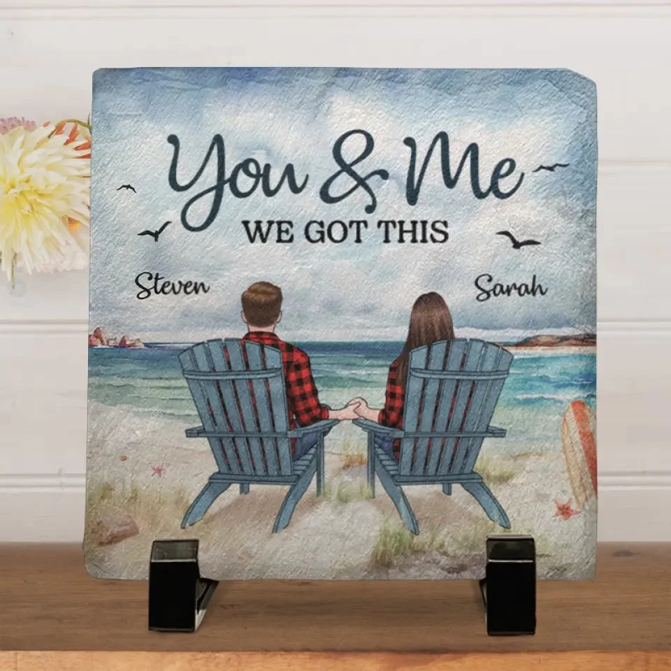You Are The Love Of My Life - Couple Personalized Custom Square Shaped Stone With Stand - Gift For Husband Wife, Anniversary 1 You Are The Love Of My Life - Couple Personalized Custom Square Shaped Stone With Stand - Gift For Husband Wife, Anniversary