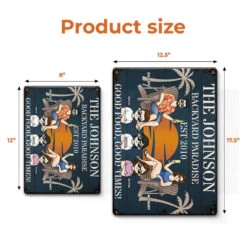 Good Food, Good Times - Family Personalized Custom Home Decor Metal Sign - House Warming Gift For Family Members 9 Good Food, Good Times - Family Personalized Custom Home Decor Metal Sign - House Warming Gift For Family Members -Pawfect House Store 667cdf656a0a6