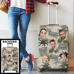 Custom Photo Family Trip Makes The Dream Trip - Family Personalized Custom Luggage Cover - Summer Vacation Gift For Family Members 9 Custom Photo Family Trip Makes The Dream Trip - Family Personalized Custom Luggage Cover - Summer Vacation Gift For Family Members -Pawfect House Store 667e42c69e61f