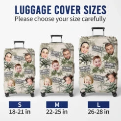 Custom Photo Family Trip Makes The Dream Trip - Family Personalized Custom Luggage Cover - Summer Vacation Gift For Family Members 11 Custom Photo Family Trip Makes The Dream Trip - Family Personalized Custom Luggage Cover - Summer Vacation Gift For Family Members -Pawfect House Store 667e42c8a79f4