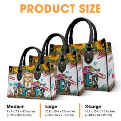 A Teacher Is A Beautiful Flower - Teacher Personalized Custom Leather Handbag - Gift For Teacher 9 A Teacher Is A Beautiful Flower - Teacher Personalized Custom Leather Handbag - Gift For Teacher -Pawfect House Store 668239db176e9