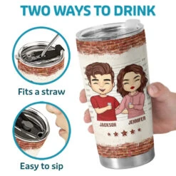 Siblings Are The Best Kind Of Friends - Family Personalized Custom Tumbler - Gift For Family Members, Siblings, Brothers, Sisters -Pawfect House Store 668263939bec3