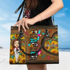 Teachers Change The World One Child At A Time - Teacher Personalized Custom Leather Handbag - Gift For Teacher 8 Teachers Change The World One Child At A Time - Teacher Personalized Custom Leather Handbag - Gift For Teacher -Pawfect House Store 6682651e8e152