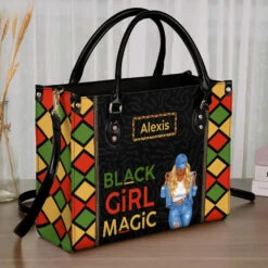 Power Of Black Girl - Bestie Personalized Custom Leather Handbag - Gift For Best Friends, BFF, Sisters 7 Power Of Black Girl - Bestie Personalized Custom Leather Handbag - Gift For Best Friends, BFF, Sisters -Pawfect House Store 66826a033c0cc