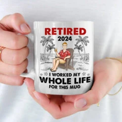 Retirement The World's Longest Coffee Break - Personalized Custom Mug - Appreciation, Retirement Gift For Coworkers, Work Friends, Colleagues -Pawfect House Store 66836433bcc08