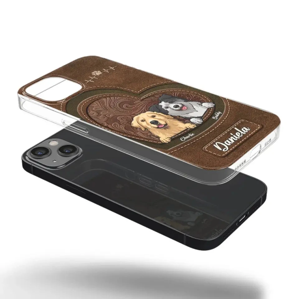 Life Is Better With Dogs - Dog Personalized Custom Clear Phone Case - Gift For Pet Owners, Pet Lovers 3 Life Is Better With Dogs - Dog Personalized Custom Clear Phone Case - Gift For Pet Owners, Pet Lovers - Image 3